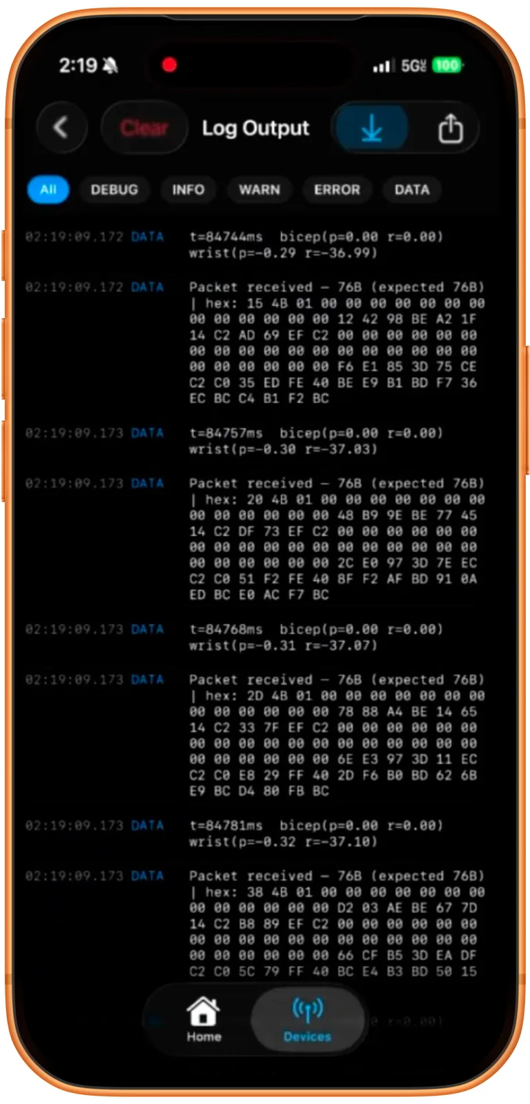 Physio app screenshot 5