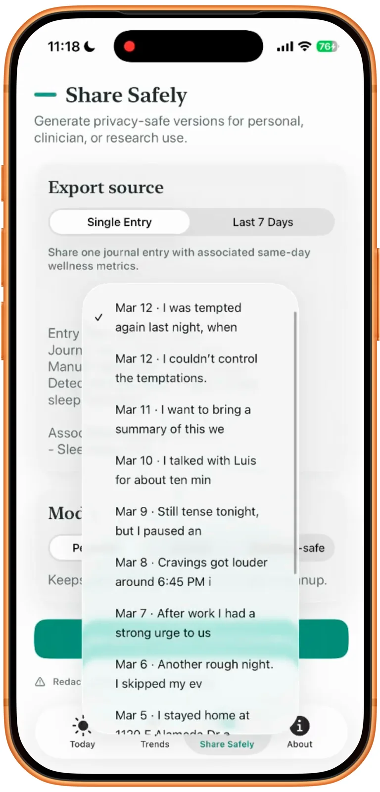 Sumisense app screenshot 3