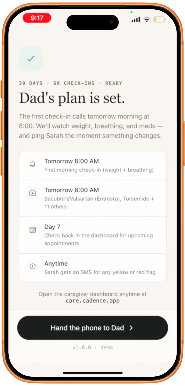 Cadence app screenshot 9