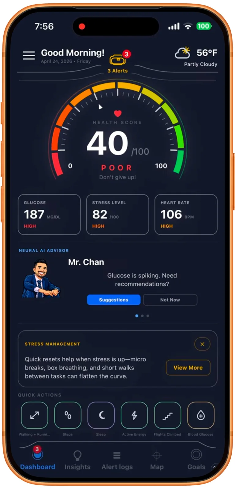 PRISM app screenshot 1