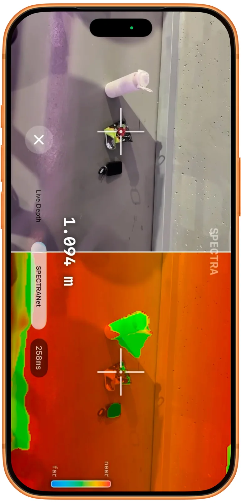 SPECTRA app screenshot 1