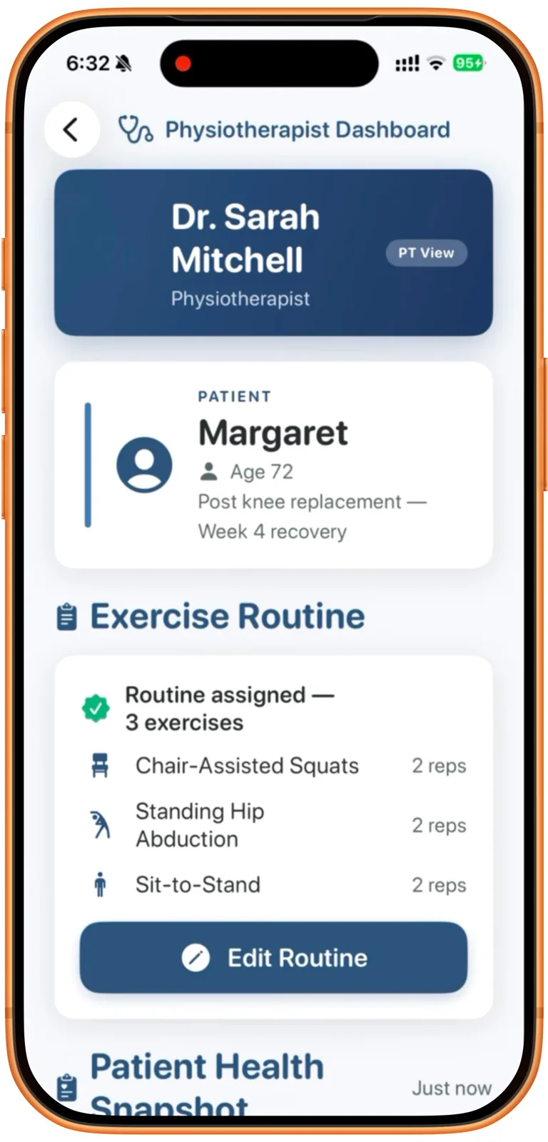 Physiopal app screenshot 6
