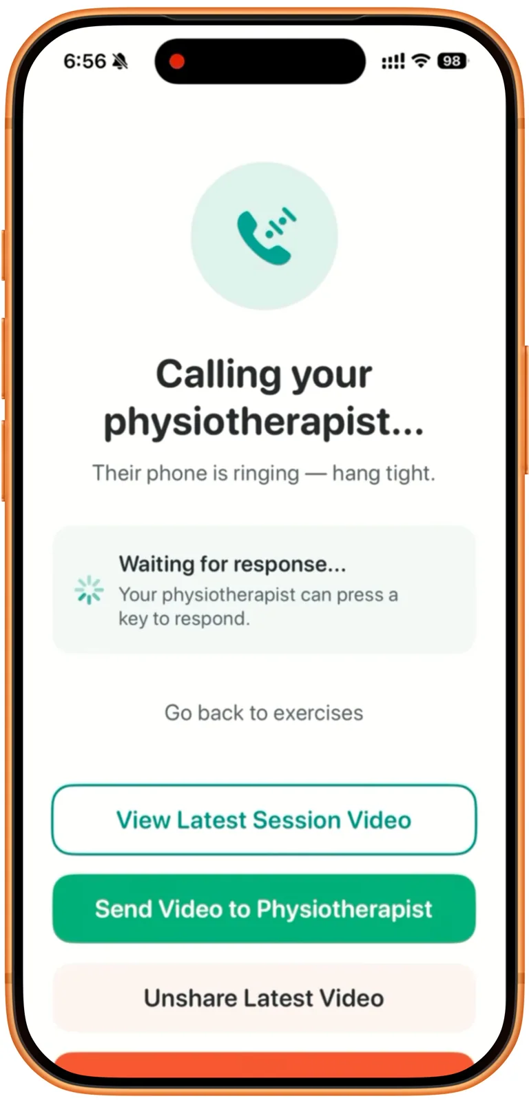 Physiopal app screenshot 3