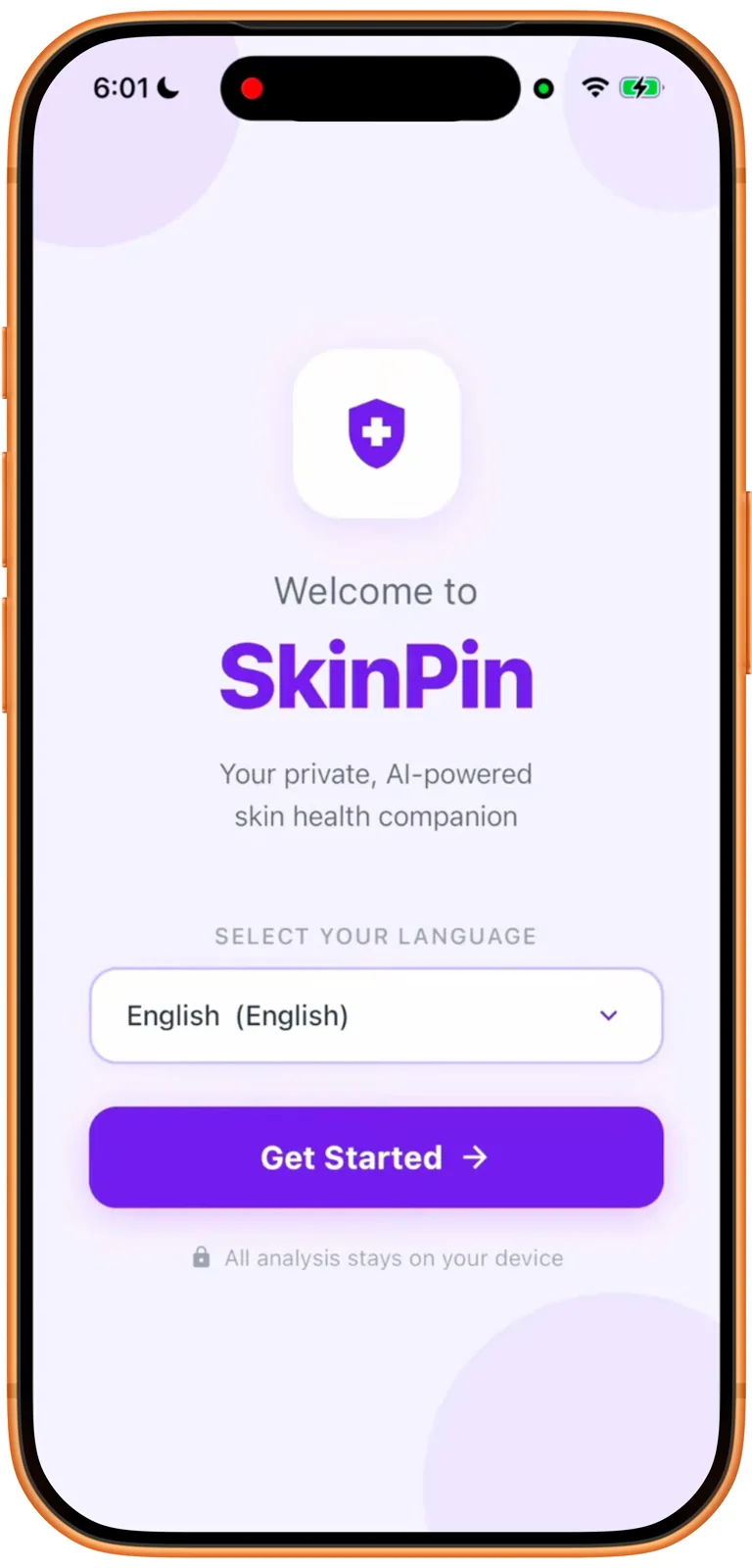Skinpin app screenshot 1